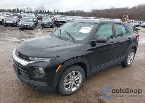 2022 Chevrolet Trailblazer Fwd Ls из США, поврежденный, VIN KL79MMS26NB101358